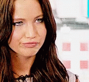 Jennifer Lawrence Side Pout GIF