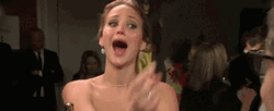 Jennifer Lawrence Silly Face GIF