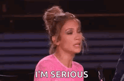 Jennifer Lopez Im Serious GIF