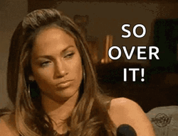 Jennifer Lopez Pouting With Blinking Eyes GIF