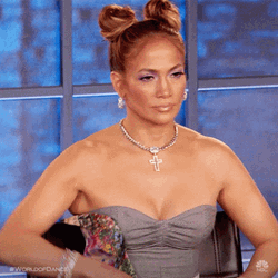 Jennifer Lopez Serious Face GIF