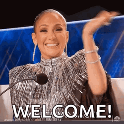 Jennifer Lopez Waving Hands GIF