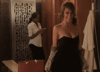 Jennifer Love Hewitt Is Happy GIF