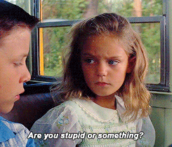 Jenny Asking If Forrest Gump Is Stupid GIF