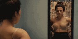 Jenny Slate In The Mirror GIF