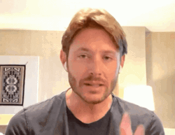Jensen Ackles American Actor Air Quote GIF