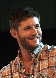 Jensen Ackles JIB4 Ty Saturday Panel May 2013 GIF
