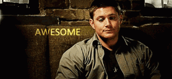 Jensen Ackles Sarcastic Awesome Smile GIF