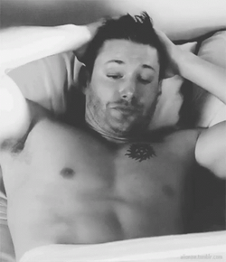 Jensen Ackles Shirtless Hot Buff  GIF