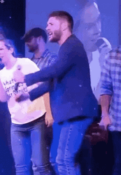 Jensen Ackles Stage Dance GIF