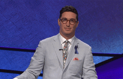 Jeopardy Alex Trebek Side Lean Dance Move GIF