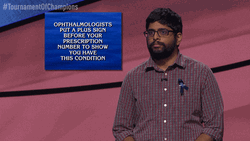 Jeopardy Champions Round Contestant Eye Rolling GIF