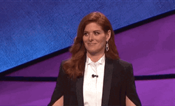 Jeopardy Debra Messing Applauding GIF