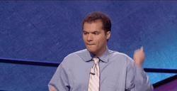 Jeopardy Matt Jackson Excited Boom GIF