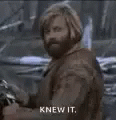 Jeremiah Johnson I Knew It GIF
