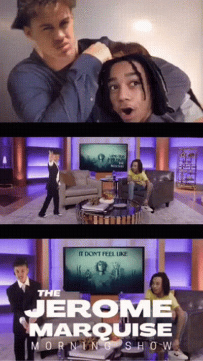 Jerome Marquee Morning Show On Television GIF