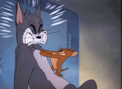 Jerry Beat Up Tom Non Stop GIF