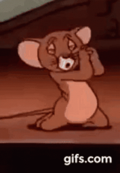 Jerry Covering Ears GIF