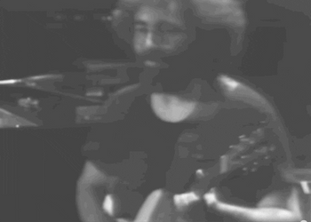 Jerry Garcia On Grayscale GIF