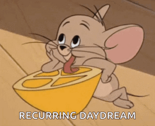 Jerry Licking Lemon Recurring Daydream GIF