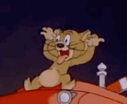 Jerry Makes A Hand Gesture To Tease GIF