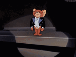 Jerry Mouse Bow Down GIF