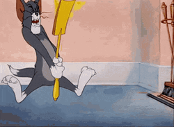 Jerry Mouse Hole Tom Cat Trap GIF