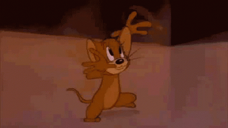 Jerry Mouse Stretching His Face GIF