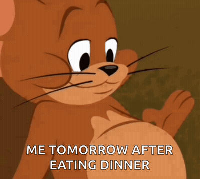 Jerry Saying Me Tomorrow After Dinner GIF