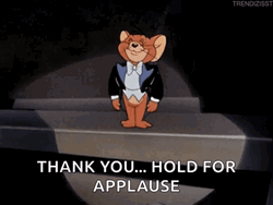 Jerry Taking A Bow GIF
