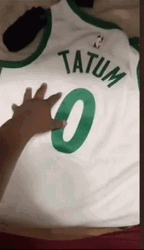 Jersey Number Zero Jayson Tatum GIF