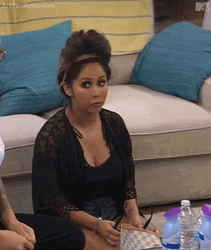 Jersey Shore Nicole Polizzi Confused Look GIF