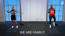Jess Sims We Are Family GIF