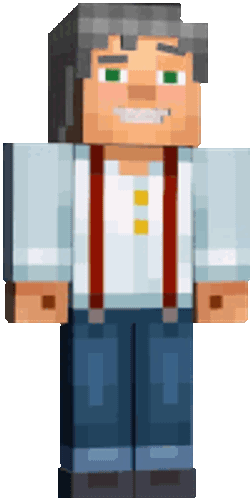 Jesse Minecraftstory Mode Exclamation Mark Sticker GIF