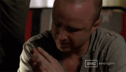 Jesse Pinkman Happy Crying  GIF