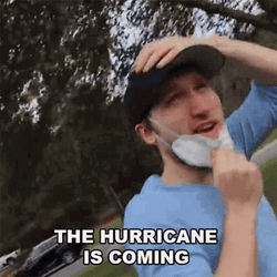 Jesse Ridgeway Talking About Hurricane  GIF