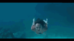 Jessica Alba Sexy Swimming GIF