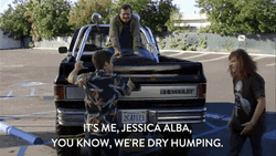 Jessica Alba You Know Dry Hump GIF