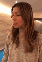 Jessica Biel Saying All Right GIF