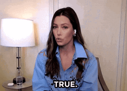 Jessica Biel Saying True GIF