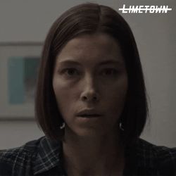 Jessica Biel Slapping Herself Limetown GIF