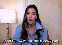 Jessica Biel Virtual Interview Fallon Tonight Show GIF