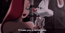 Jessica Rabbit Baking Carrot Cake GIF