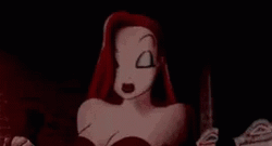 Jessica Rabbit Demure Smile GIF