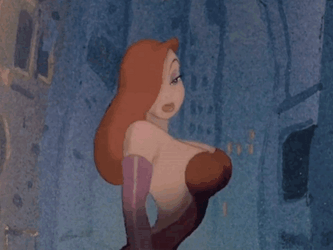 Jessica Rabbit Drawing Gun GIF