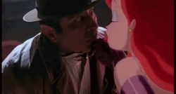 Jessica Rabbit Kissing Eddie Valiant GIF