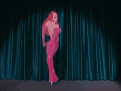 Jessica Rabbit Sensual Stage Dance GIF