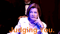  Jessica Walter Judging And Watching GIF