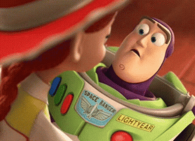 Jessie And Buzz Lightyear Kissing GIF