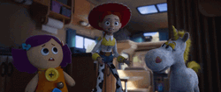 Jessie From Toy Story Saying Stop
